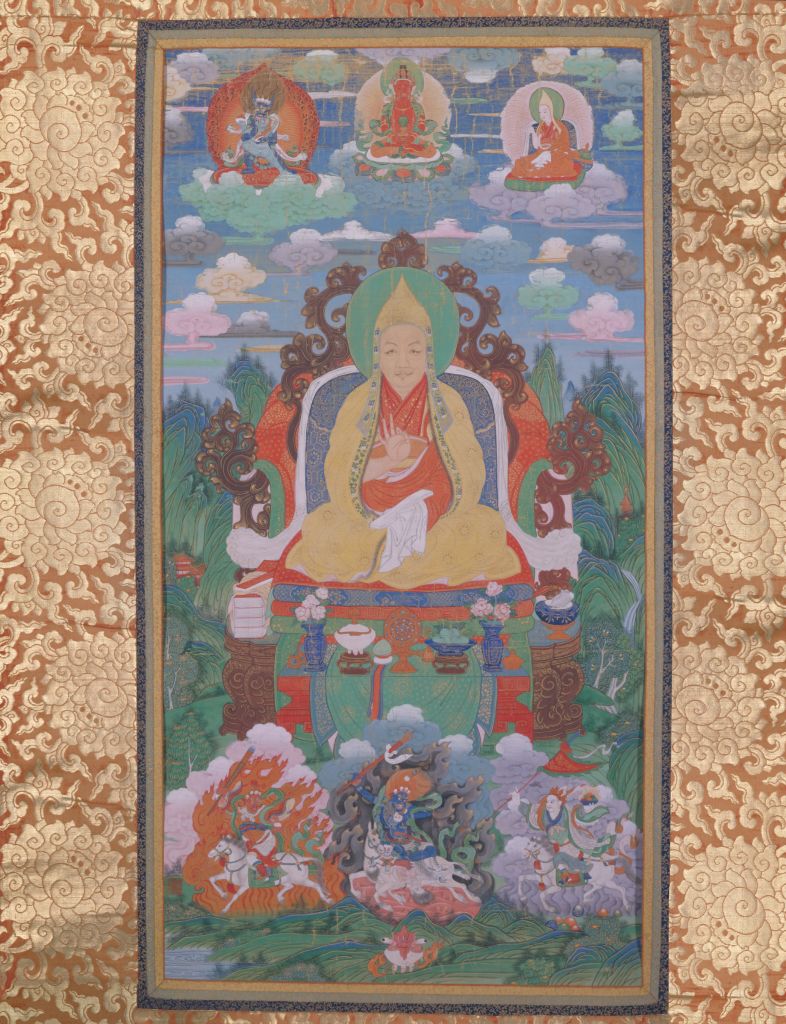 图片[1]-Portrait of the Sixth Panchen Lama-China Archive